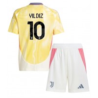 Camisa de time de futebol Juventus Kenan Yildiz #10 Replicas 2º Equipamento Infantil 2024-25 Manga Curta (+ Calças curtas)